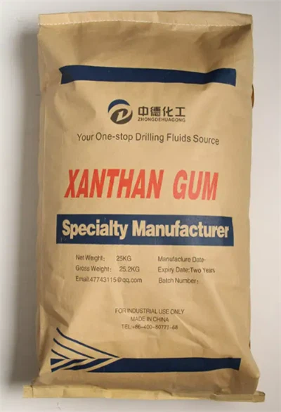 Neft burg'ulash darajasi quyuqlashtiruvchi Ksantan Gum